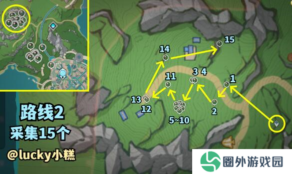 原神4.6虹彩蔷薇刷新位置在哪里2