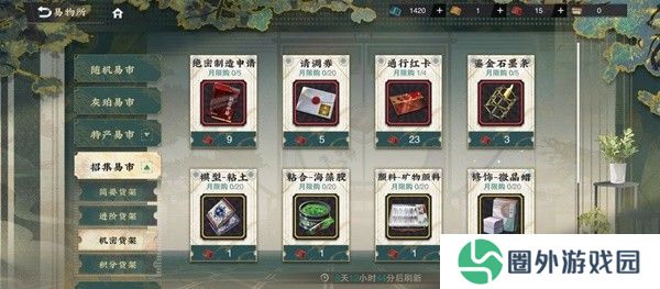 《物华弥新》商店物品购买推荐