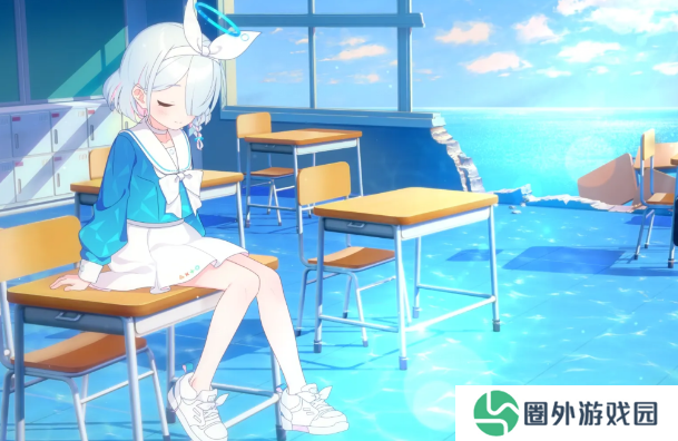 蔚蓝档案宣传画面