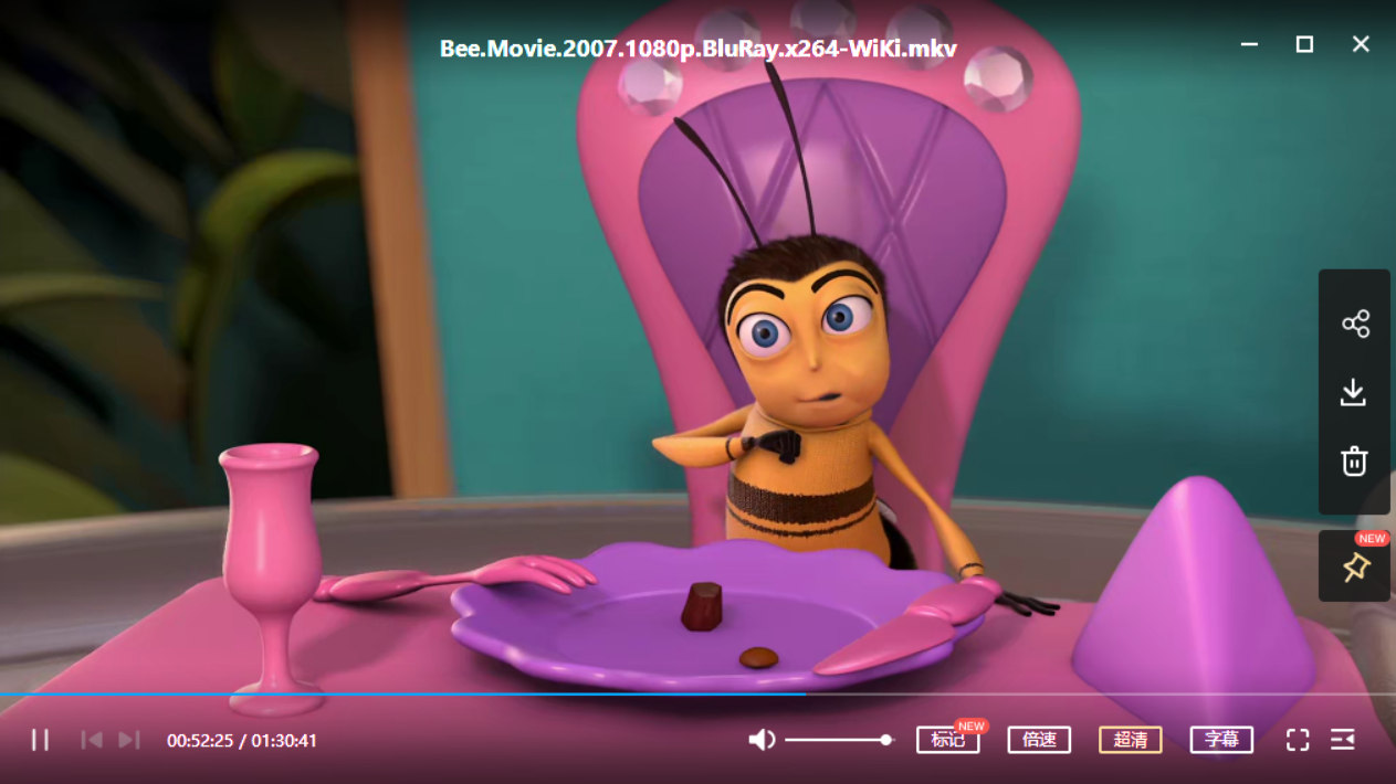 蜜蜂总动员 Bee Movie (2007)[mkv/6.62GB]百度网盘下载