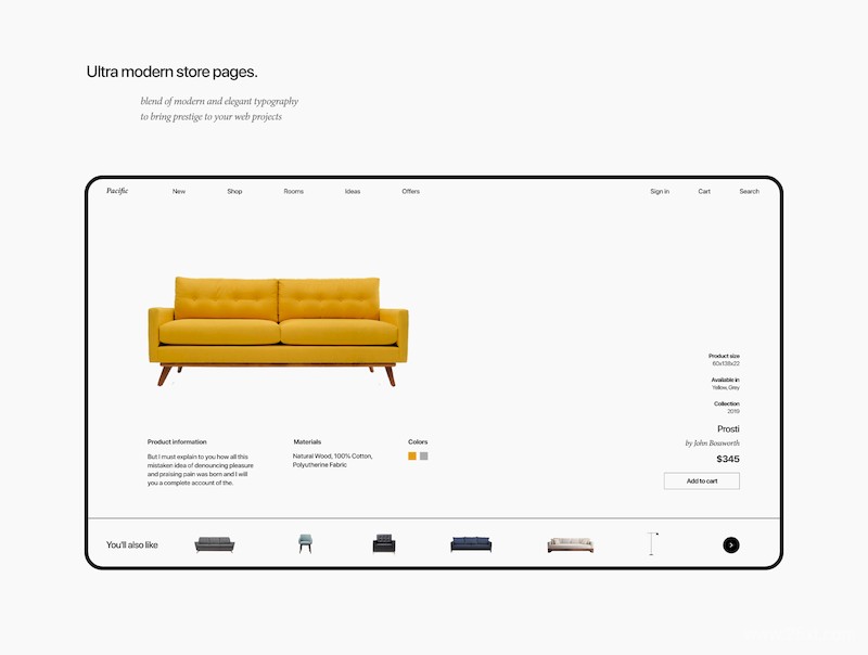 极简主义家居电商网站ui模板设计-Adobe XD/Figma素材-2.jpg