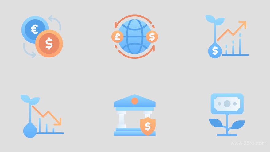 30个银行及法律主题AE动画效果图标-After Effects素材 3.jpg